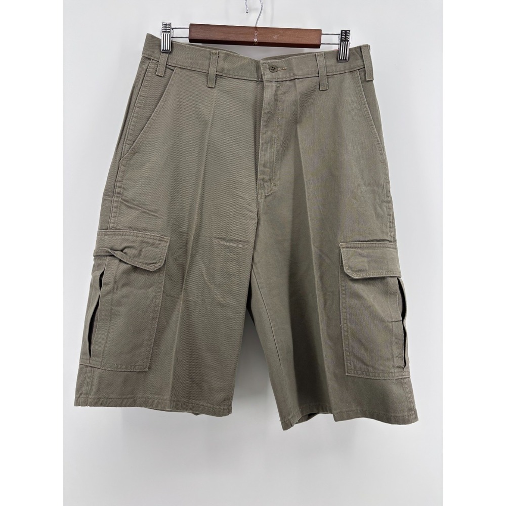 Dickies Cargo Shorts Mens Olive Green Flat Front Utility Pockets Outdoor 31 NWT